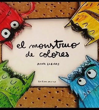 El monstruo de colores pop up