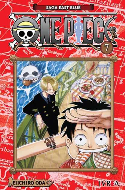 Manga One Piece N°7 - Saga East Blue - Hiichiro Oda
