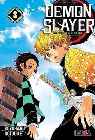 Manga Demon Slayer N°3 Kimetsu No Yaiba - Koyoharu Gotouge - Ivrea
