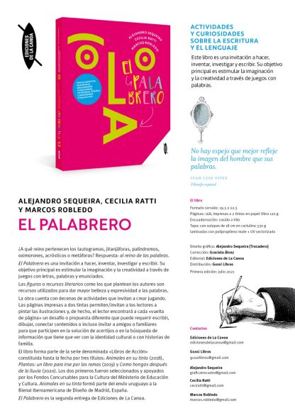El Palabrero. Actividades y curiosidades sobre la escritura y el lenguaje - Imagen 2