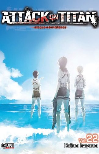 MANGA ATTACK ON TITAN ATAQUE A LOS TITANES N° 22