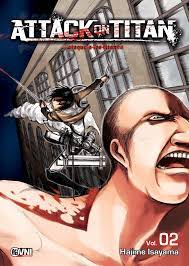 MANGA ATTACK ON TITAN ATAQUE A LOS TITANES N° 2