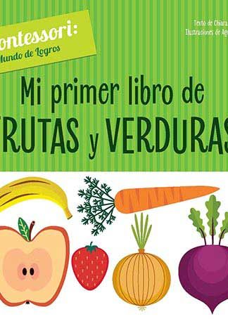 Mi primer libro de frutas y verduras Montessori