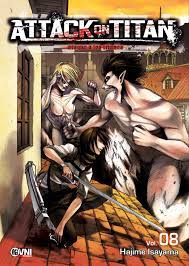 MANGA ATTACK ON TITAN ATAQUE A LOS TITANES N° 8