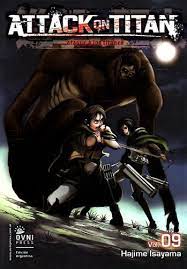 MANGA ATTACK ON TITAN ATAQUE A LOS TITANES N° 9