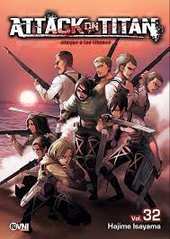 MANGA ATTACK ON TITAN ATAQUE A LOS TITANES N° 32