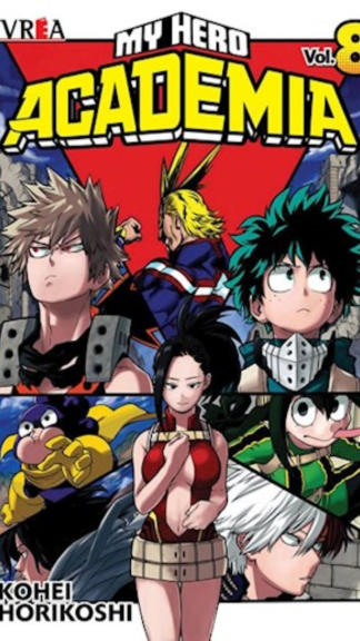 Manga My Hero Academia N°8 - Kohei Horikoshi - Ivrea