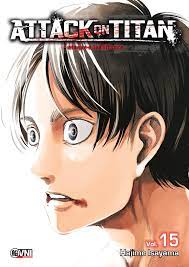 MANGA ATTACK ON TITAN ATAQUE A LOS TITANES N° 15