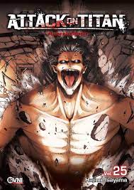 MANGA ATTACK ON TITAN ATAQUE A LOS TITANES N° 25