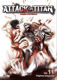 MANGA ATTACK ON TITAN ATAQUE A LOS TITANES N° 11