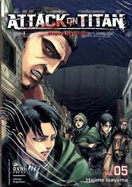 MANGA ATTACK ON TITAN ATAQUE A LOS TITANES N° 5