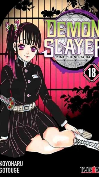 MANGA DEMON SLAYER N°18 KIMETSU NO YAIBA – KOYOHARU GOTOUGE – IVREA