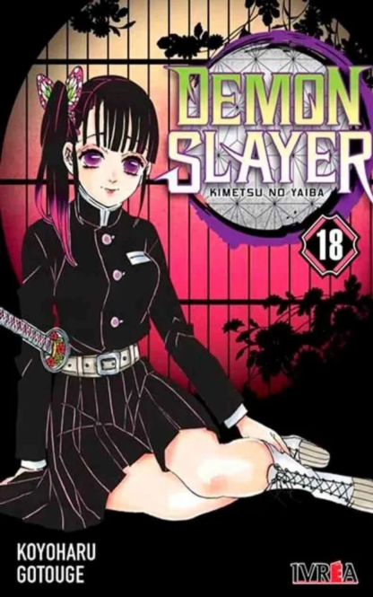 MANGA DEMON SLAYER N°18 KIMETSU NO YAIBA – KOYOHARU GOTOUGE – IVREA