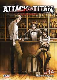 MANGA ATTACK ON TITAN ATAQUE A LOS TITANES N° 14