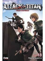 Manga- ATTACK ON TITAN ATAQUE A LOS TITANES N° 18