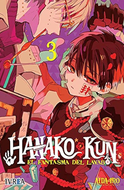 Manga Hanako kun el fantasma del lavabo tomo 3 Ivrea