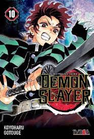 MANGA DEMON SLAYER N°10 KIMETSU NO YAIBA – KOYOHARU GOTOUGE – IVREA