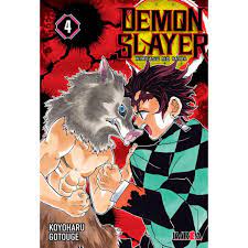 MANGA DEMON SLAYER N°4 KIMETSU NO YAIBA – KOYOHARU GOTOUGE – IVREA