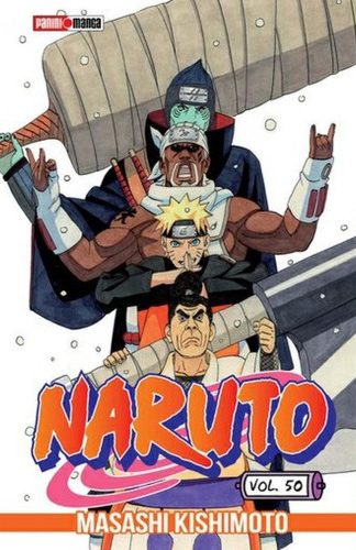 Manga Naruto N°50-Masashi Kishimoto- Panini