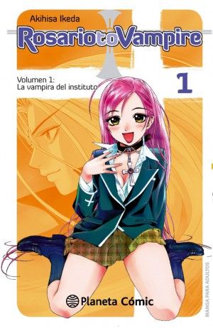 Manga-ROSARIO TO VAMPIRE N°1-Ikeda Akihisa- Ivrea