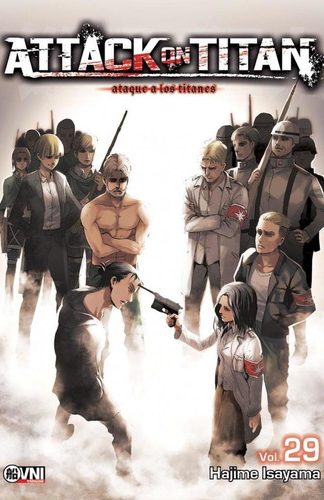 MANGA ATTACK ON TITAN ATAQUE A LOS TITANES N° 29