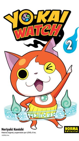 Manga- Yo-kai Watch Nº2- Noriyuki Konishi- Norma Editorial