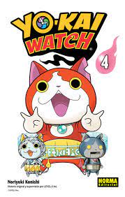 Manga- Yo-kai Watch Nº4- Noriyuki Konishi- Norma Editorial