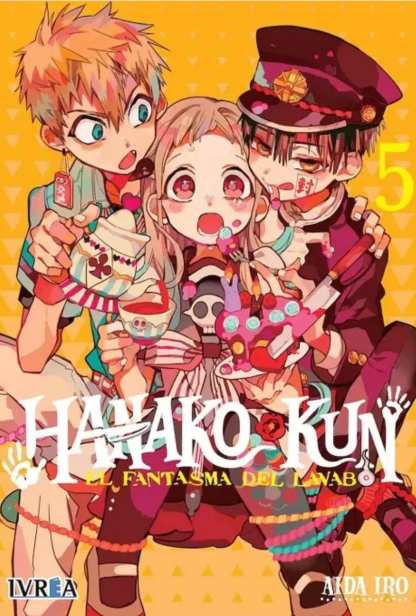 Manga Hanako Kun el fantasma del lavado tomo 5 Ivrea