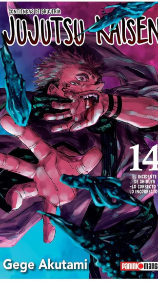 Manga-Jujutsu Kaisen N°14 – Guerra de Hechiceros- Panini