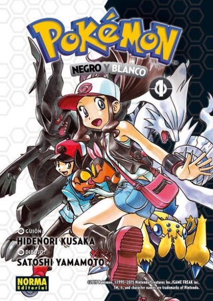 Manga-Pokémon N°26. Negro y Blanco 1- Norma Editorial