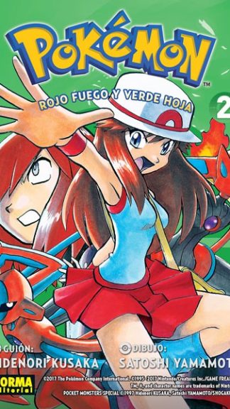Manga- Pokémon N°14- Rojo fuego y verde hoja 2