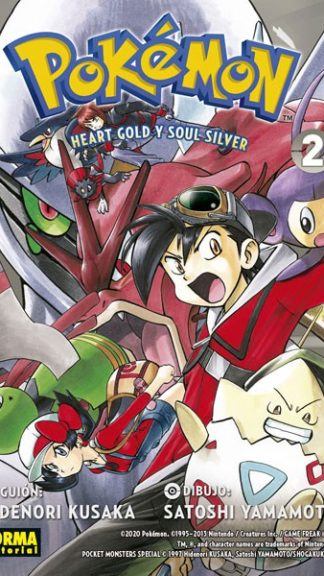 Manga-Pokémon N° 25- Heart gold y soul silver 2