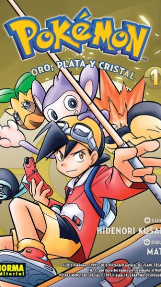Manga-Pokémon N°5- Oro, plata y cristal 1