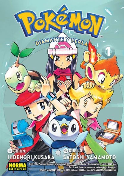 Manga-Pokémon N°17- Diamante y perla 1