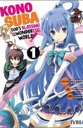 Manga- Konosuba N°1- Masahito Watari- Ivrea