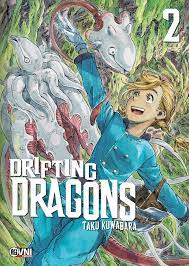 Manga- Drifting Dragons Nº2- Taku Kuwabara- Ovni