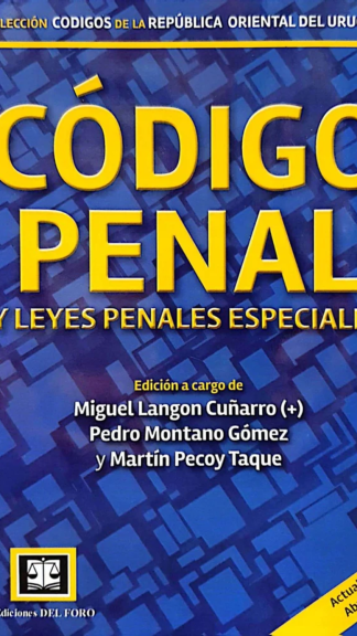CÓDIGO PENAL Y LEYES PENALES ESPECIALES