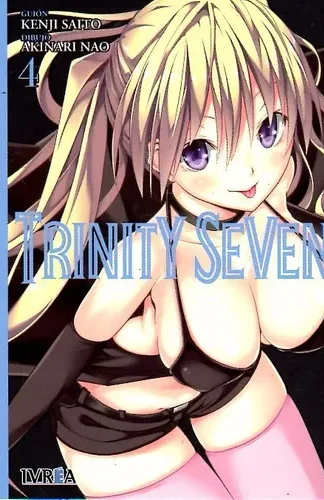 Manga-Trinity Seven N°4-Nao Akinari , Sait Kenji -Ivrea