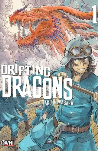 Manga- Drifting Dragons Nº1- Taku Kuwabara- Ovni