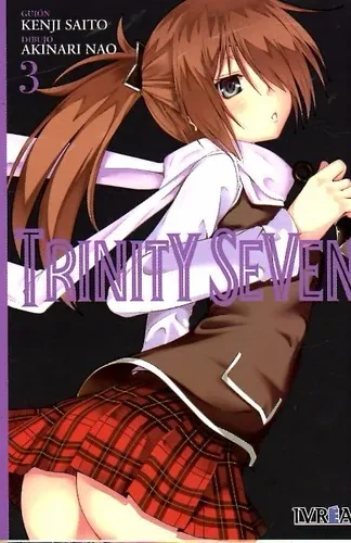 Manga-Trinity Seven N°3-Nao Akinari , Sait Kenji -Ivrea
