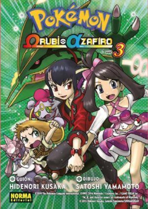 Manga- Pokemon rubí, zafiro Vol 3- Omega. Norma