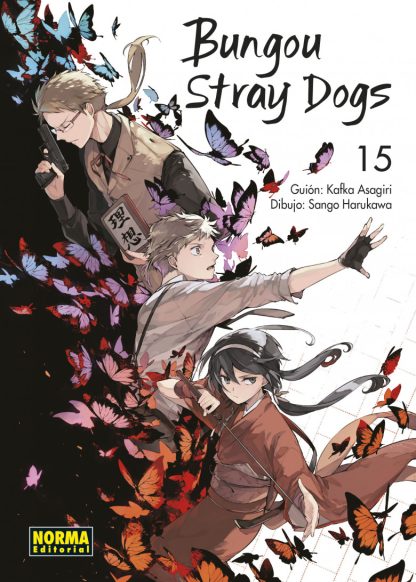 Manga-Bungou Stray Dogs N°15- Kafka Asagiri- Norma Editorial