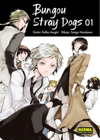 Manga-Bungou Stray Dogs N°1- Kafka Asagiri- Norma Editorial