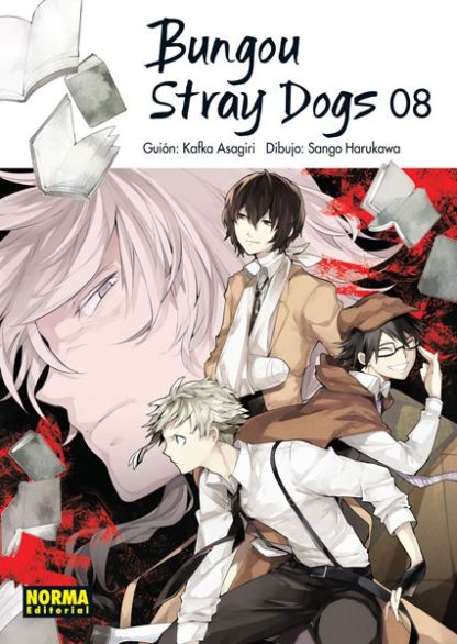 Manga-Bungou Stray Dogs N°8- Kafka Asagiri- Norma Editorial