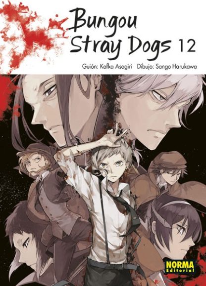 Manga-Bungou Stray Dogs N°12- Kafka Asagiri- Norma Editorial