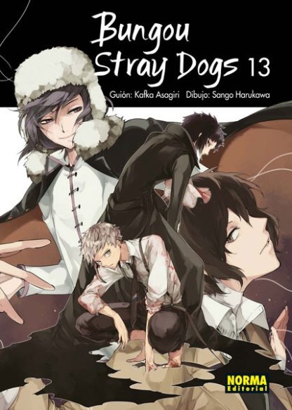 Manga-Bungou Stray Dogs N°13- Kafka Asagiri- Norma Editorial