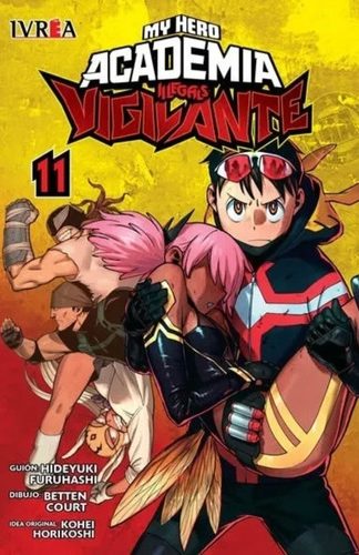 Manga- My Hero Academia Vigilante  N°11 - Kohei Horikoshi - Ivrea