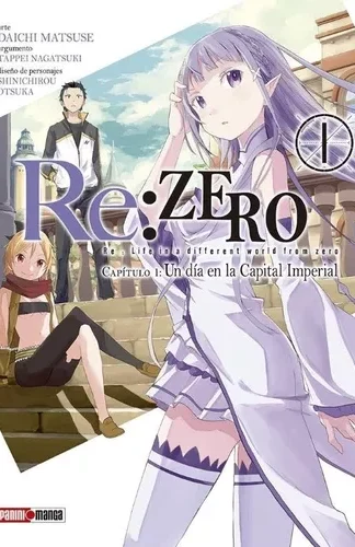 Manga- Re:Zero capítulo1- Tappei Nagatsuki- Panini