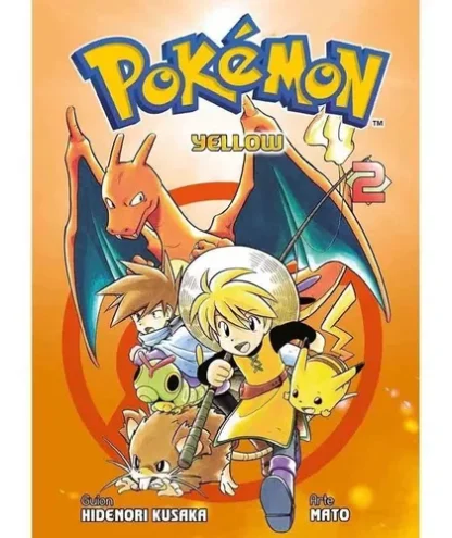 Manga- Pokémon Yelow 2, Hidenori Kusaka- Panini
