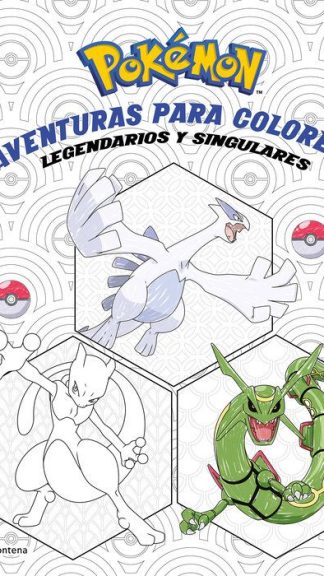 Pokémon - Aventuras para colorear - Legendarios y Singulares